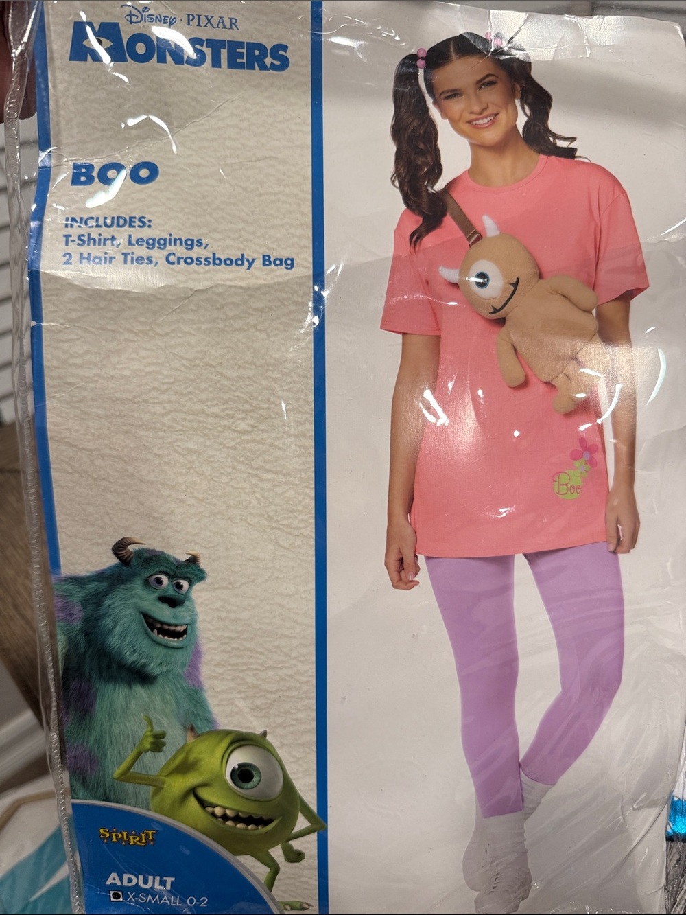 Spirit Monsters Boo Costume - Pink and Purple